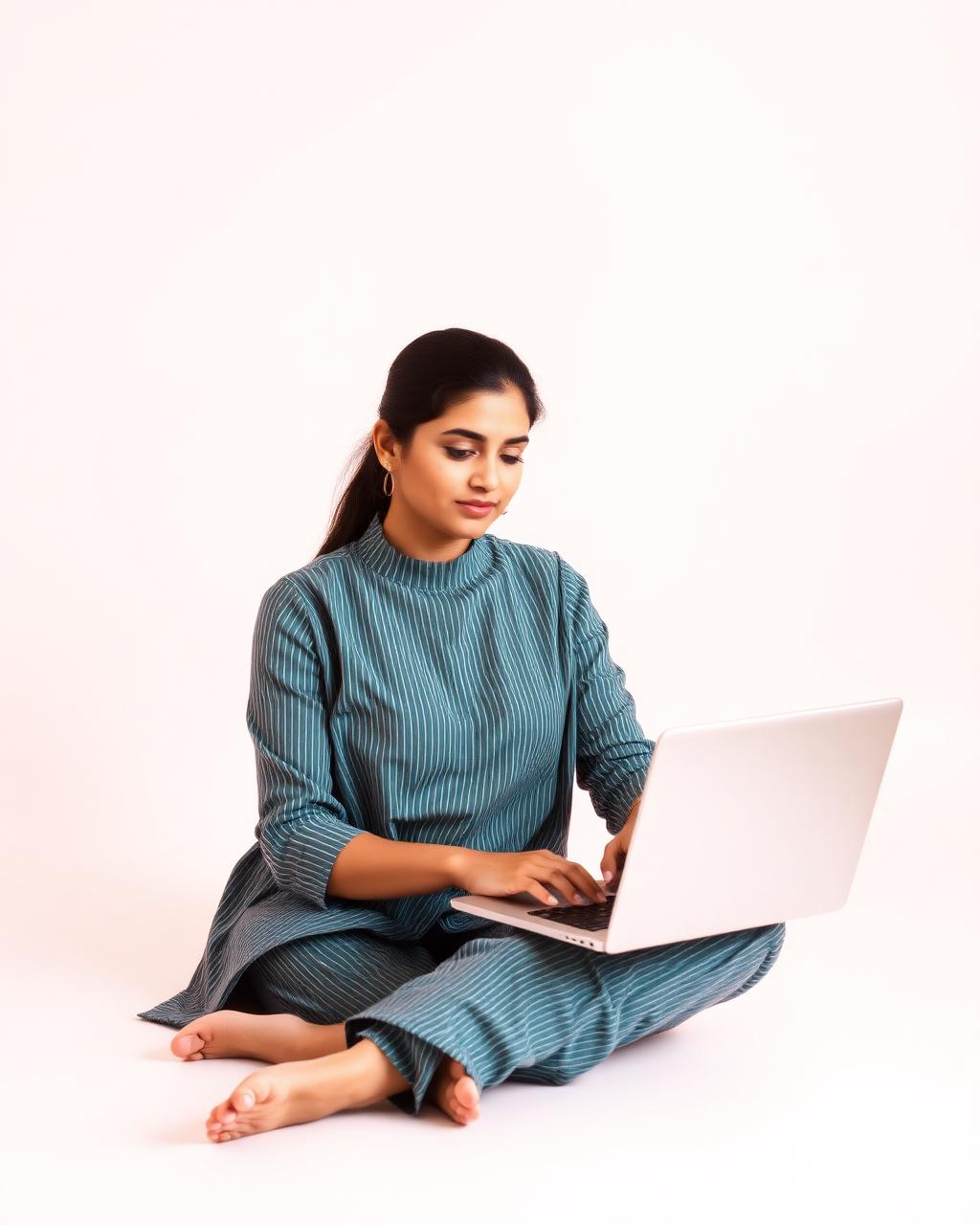 Priya working